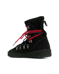 schwarze hohe Sneakers aus Wildleder von Represent