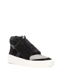 schwarze hohe Sneakers aus Wildleder von Fear Of God