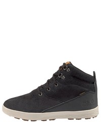 schwarze hohe Sneakers aus Wildleder von Jack Wolfskin