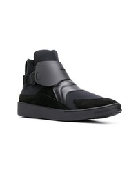 schwarze hohe Sneakers aus Wildleder von Kenzo