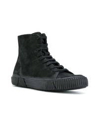 schwarze hohe Sneakers aus Wildleder von Both