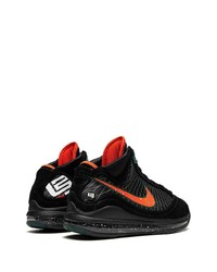 schwarze hohe Sneakers aus Wildleder von Nike