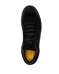 schwarze hohe Sneakers aus Wildleder von Doucal's