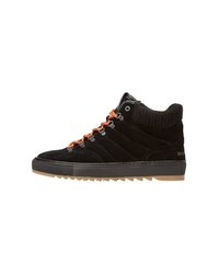 schwarze hohe Sneakers aus Wildleder von Marc O'Polo