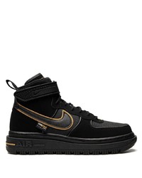 schwarze hohe Sneakers aus Wildleder von Nike