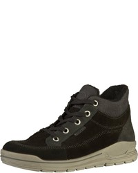 schwarze hohe Sneakers aus Wildleder von Pepino