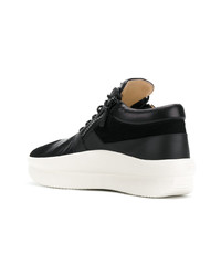 schwarze hohe Sneakers aus Wildleder von Giuseppe Zanotti Design