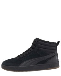 schwarze hohe Sneakers aus Wildleder von Puma