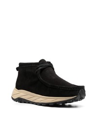 schwarze hohe Sneakers aus Wildleder von Clarks Originals