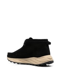 schwarze hohe Sneakers aus Wildleder von Clarks Originals