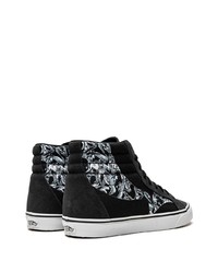 schwarze hohe Sneakers aus Wildleder von Vans