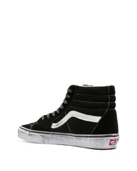 schwarze hohe Sneakers aus Wildleder von Vans