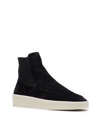 schwarze hohe Sneakers aus Wildleder von Fear Of God