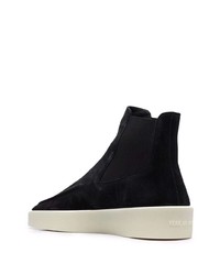 schwarze hohe Sneakers aus Wildleder von Fear Of God