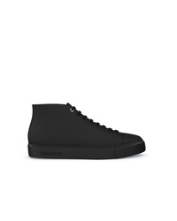 schwarze hohe Sneakers aus Wildleder von Swear