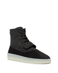 schwarze hohe Sneakers aus Wildleder von Fear Of God