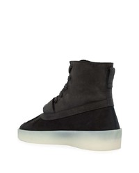 schwarze hohe Sneakers aus Wildleder von Fear Of God