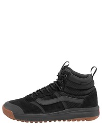 schwarze hohe Sneakers aus Wildleder von Vans