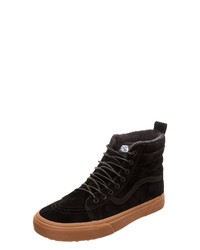 schwarze hohe Sneakers aus Wildleder von Vans