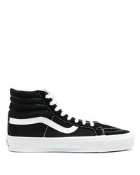 schwarze hohe Sneakers aus Wildleder von Vans