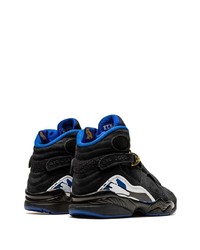 schwarze hohe Sneakers aus Wildleder von Jordan