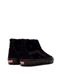 schwarze hohe Sneakers aus Wildleder von Vans