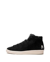 schwarze hohe Sneakers aus Wildleder von adidas