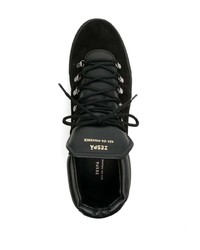 schwarze hohe Sneakers aus Wildleder von Zespà