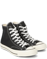 schwarze hohe Sneakers von Converse