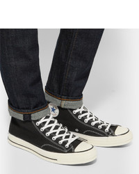 schwarze hohe Sneakers von Converse