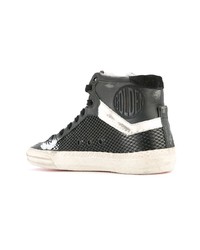 schwarze hohe Sneakers von Golden Goose Deluxe Brand