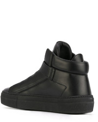 schwarze hohe Sneakers von Nicholas Kirkwood