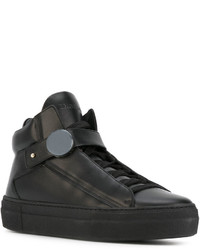 schwarze hohe Sneakers von Nicholas Kirkwood