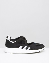 schwarze hohe Sneakers von adidas