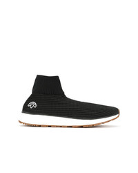 schwarze hohe Sneakers von Adidas Originals By Alexander Wang