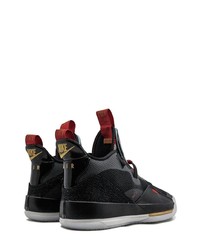 schwarze hohe Sneakers von Jordan