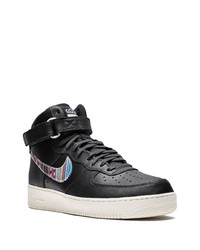 schwarze hohe Sneakers von Nike