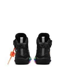 schwarze hohe Sneakers von Nike X Off-White