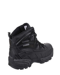 schwarze hohe Sneakers von Amblers Safety