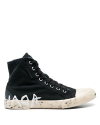 schwarze hohe Sneakers von Balenciaga