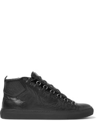 schwarze hohe Sneakers von Balenciaga