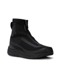 schwarze hohe Sneakers von 11 By Boris Bidjan Saberi