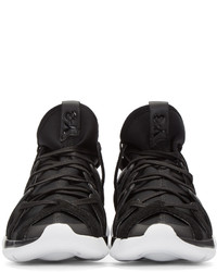 schwarze hohe Sneakers von Y-3