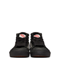 schwarze hohe Sneakers von Vans