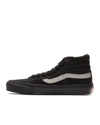 schwarze hohe Sneakers von Vans