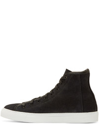 schwarze hohe Sneakers von Diemme