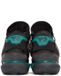 schwarze hohe Sneakers von Y-3