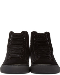 schwarze hohe Sneakers von Givenchy