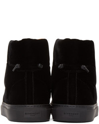 schwarze hohe Sneakers von Givenchy