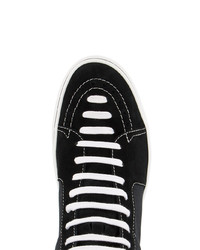 schwarze hohe Sneakers von Givenchy